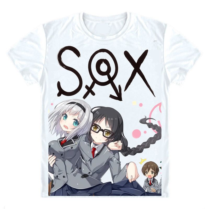Shimoseka T Shirts Short Sleeve Shirts Manga Shimoneta To Iu Gainen Ga Sonzai Shinai Taikutsu Na Sekai Sox Ayame Kajou Cosplay Shirt Humor Shirts Offensive T Shirt From Feisnow 10 8 Dhgate Com