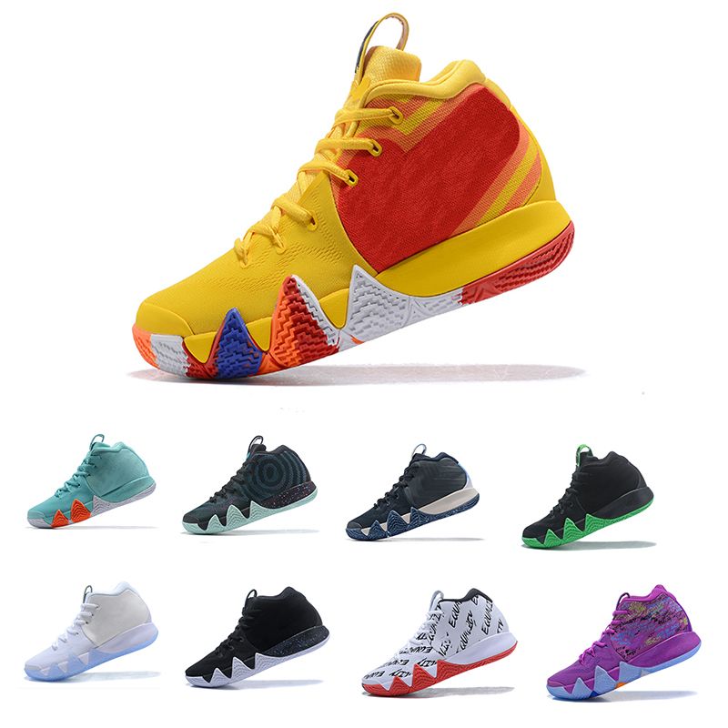 Scarpe Da Pallavolo 2018 Fall New Irving 4 Scarpe Da Basket La Vendita A Buon Mercato Sneakers Sport Scarpe Da Uomo Wolf Grigio Team Red Outdoor Scarpe Da Basket Basketball Scarpe Correre