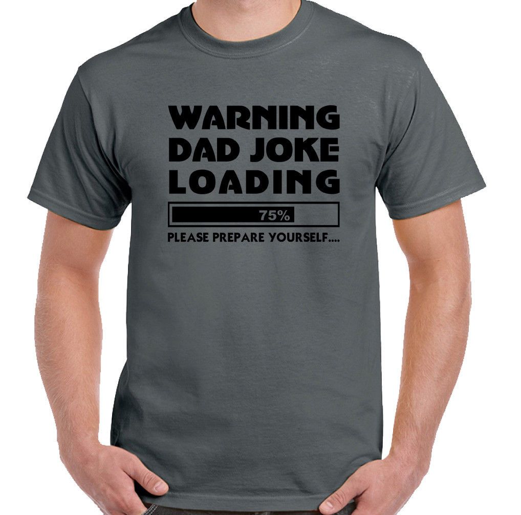 Dad To Be Loading Mens Funny Unisex T-Shirt