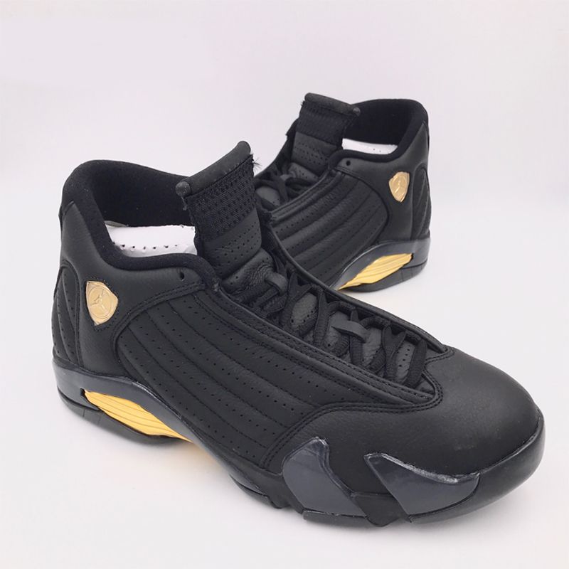 black and gold 14s