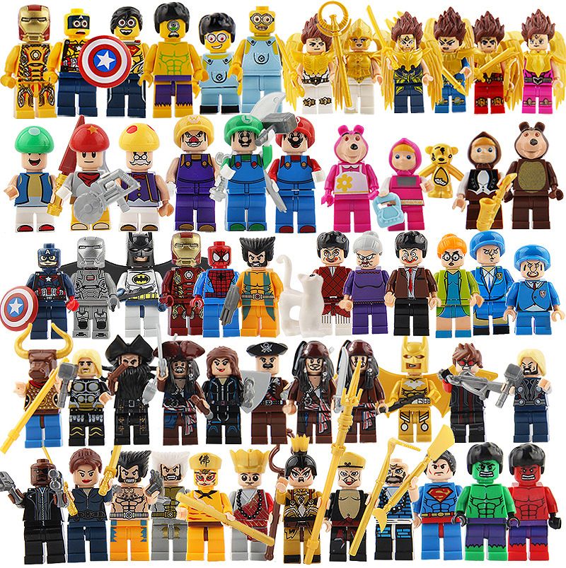 superhero building blocks