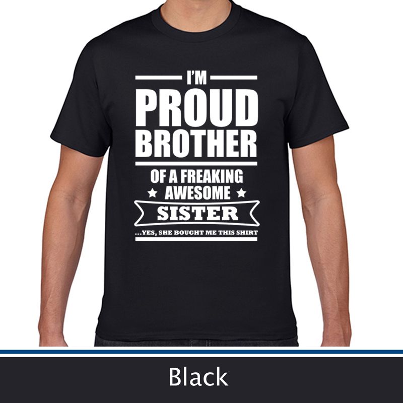 My Sister Has A Freaking Awesome Sister Womens T-Shirt