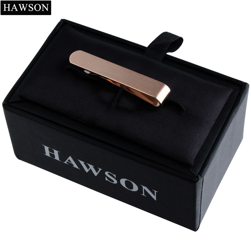 HAWSON Argent/é Pince /à Cravate pour Homme Pince /à Cravate Barre de Cravate Accessoires