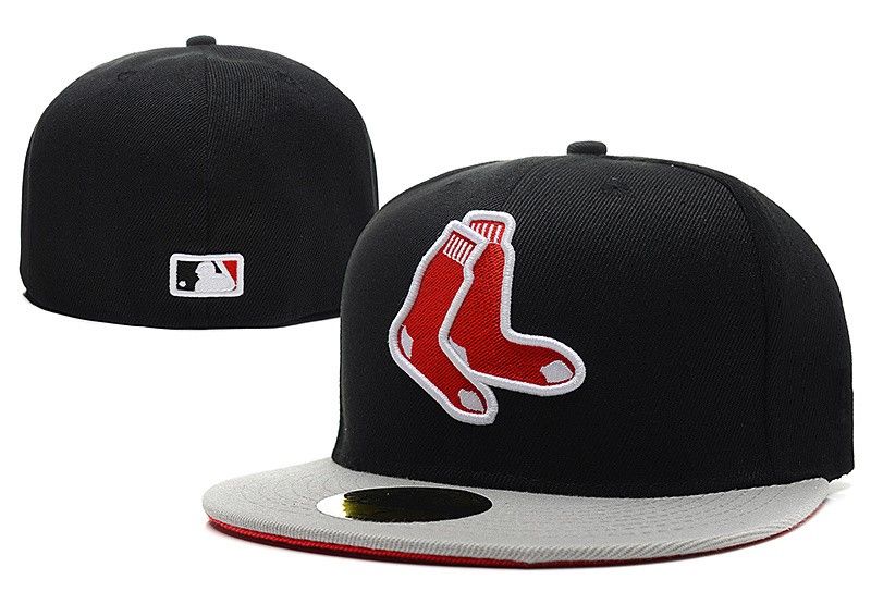 gray brim fitted hats