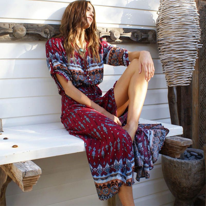 boho chic beachwear