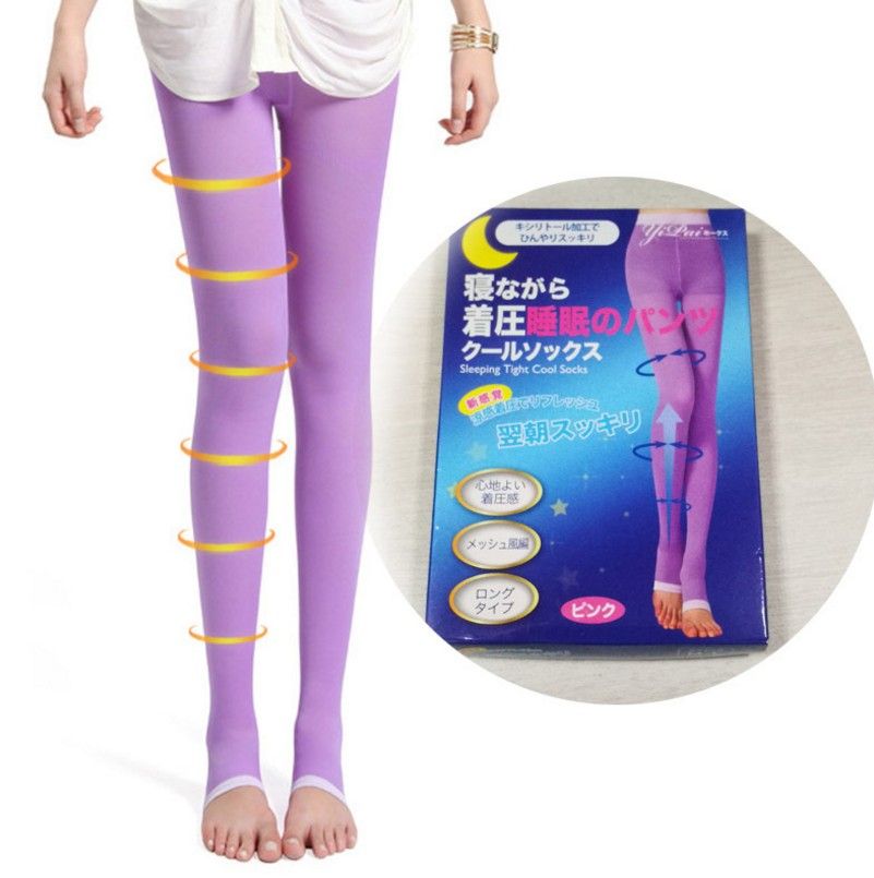 Gender Purple Yoga Sleeping Tights 