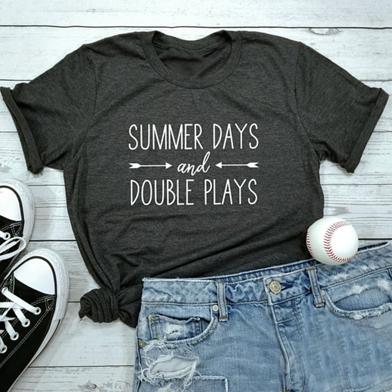 womens baseball tee with sayings