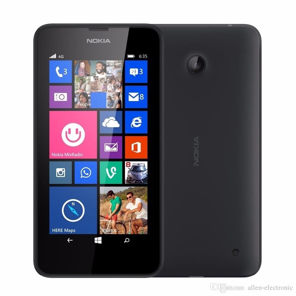 2016 refurbished original forlumia 635 windows phone 4 5 quad core 1 2ghz 8g rom 5 0mp wifi gps unlocked 4g lte smartphone from allen electronic 48 25 dhgate com