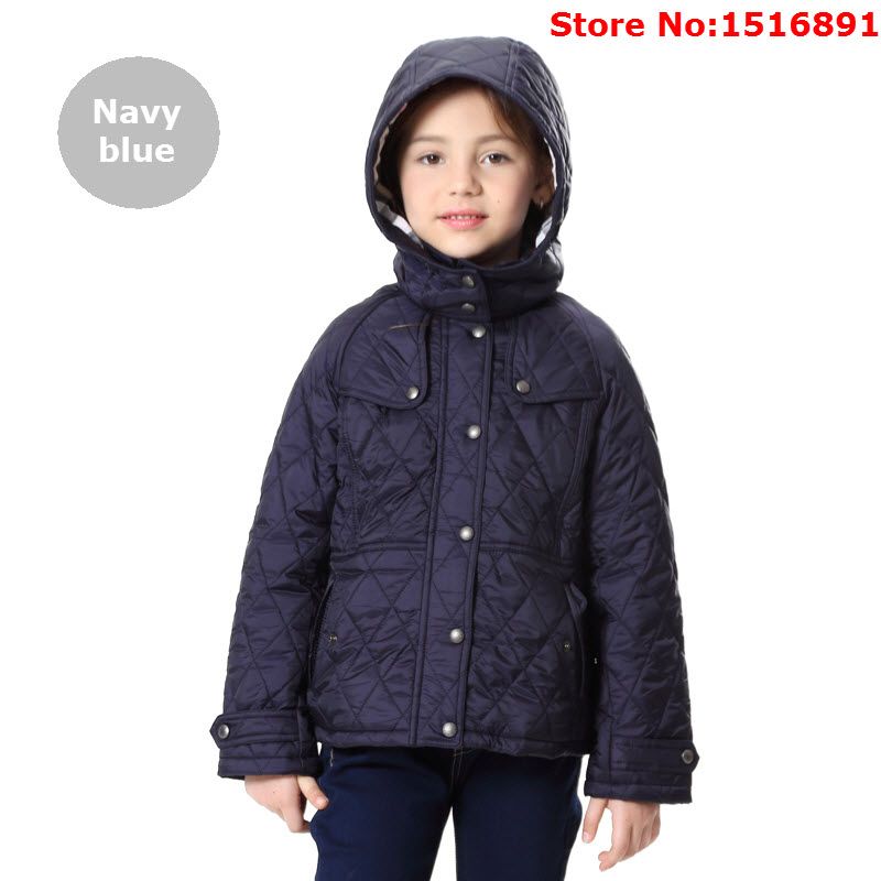 childrens navy quilted jacket