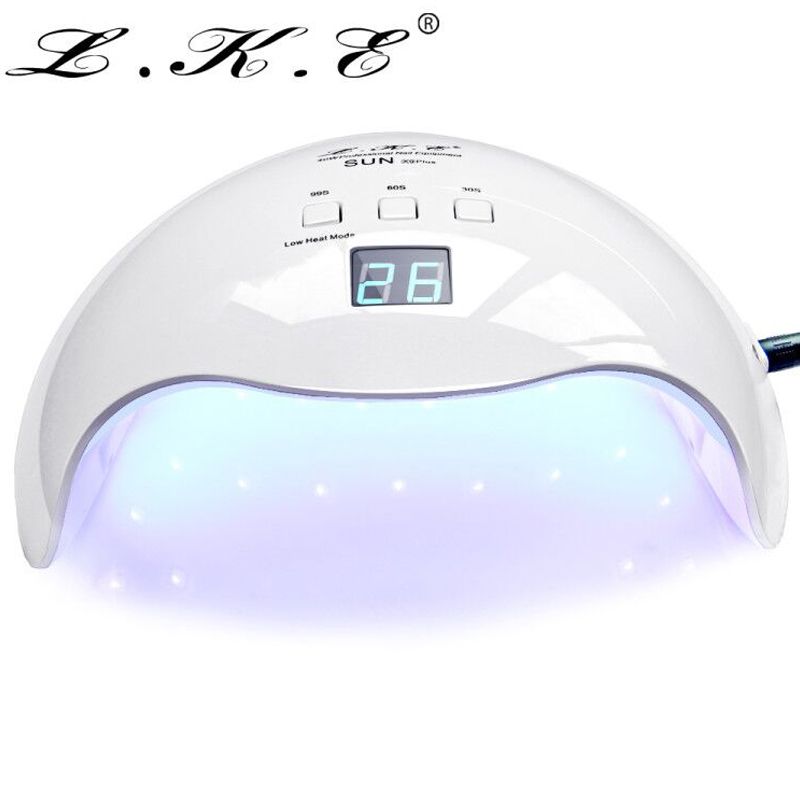 compre lke 48w secador de unas sun x9 lampara uv 3 modo cronometrado con deteccion automatica lampara de unas para secado de unas builder gel uv