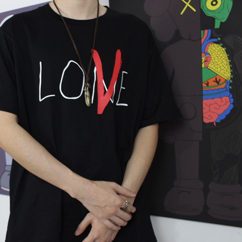 vlone love tee