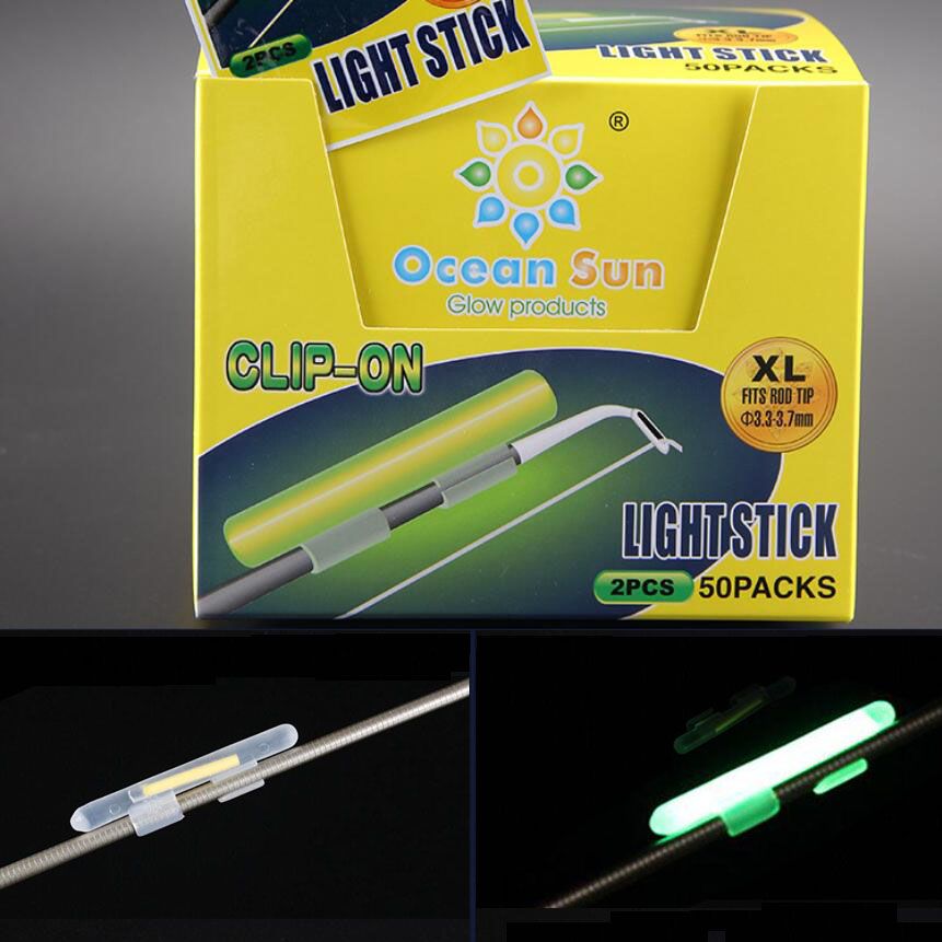 100pcs Tools Sports Goods Fishing Accessories Float Glow Fluorescent Light Stick