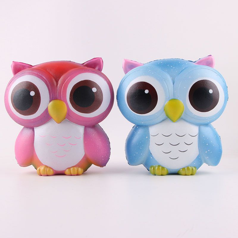 pink owl toy