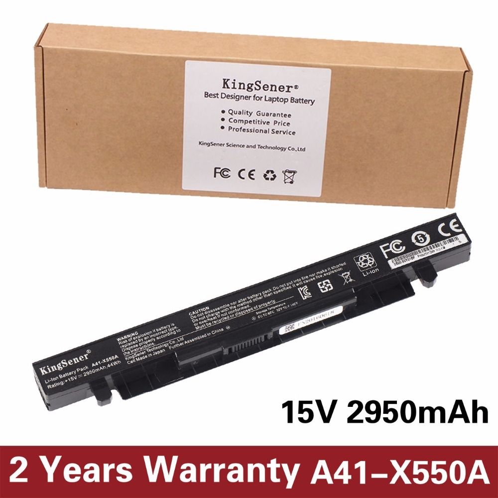 2020 15v 2950mah Korea Cell New A41 X550a Laptop Battery For Asus