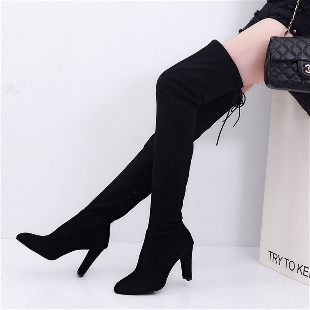 discount knee high boots