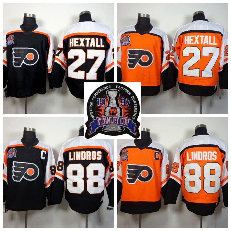 hextall flyers jersey
