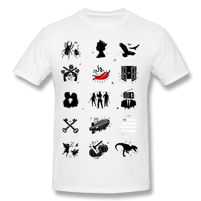 Drop Shipping Hombre 100% Cotton Rock n Roll Pictionary T-Shirt Hombre O Neck Black Short Sleeve T Shirt S-6XL Funny T-Shirt Drop Shipping Hombre 100% Cotton Rock n Roll Pictionary T-Shirt Hombre O Neck Black Short Sleeve T Shirt S-6XL Funny T-Shirt