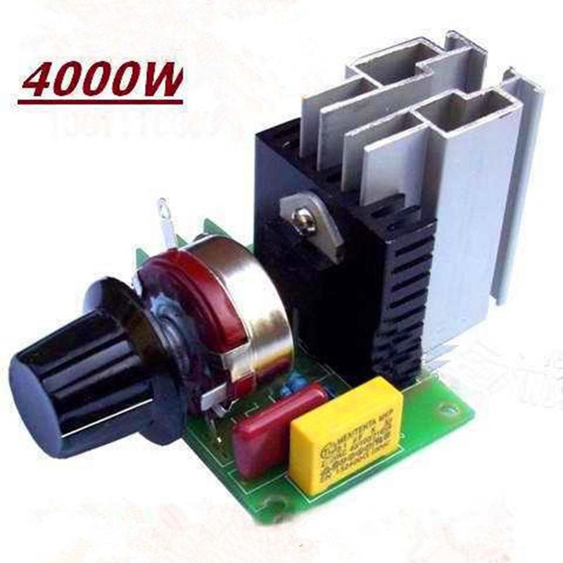 4000W AC 220V ad alta potenza SCR elettronico di tensione governatore dimmer regolatore di velocit/à termostato