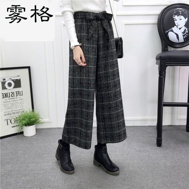 wide legged pants with boots