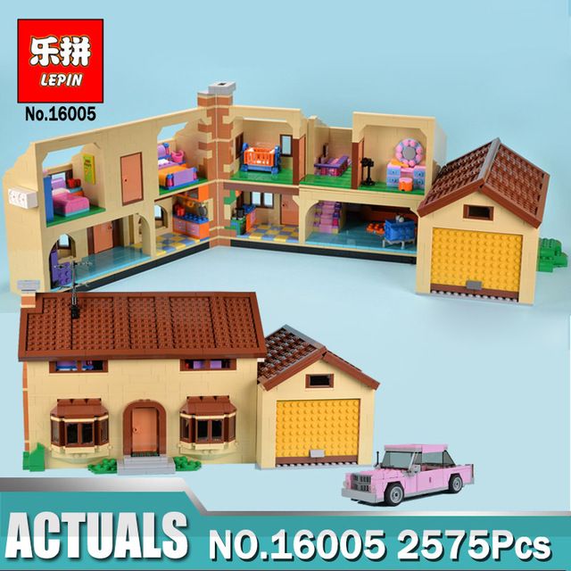 simpsons lepin