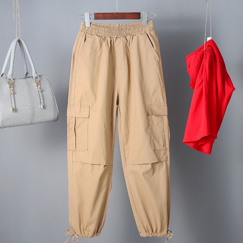 womens khaki cargo pants