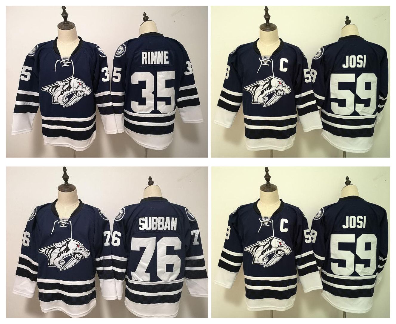 blue predators jersey