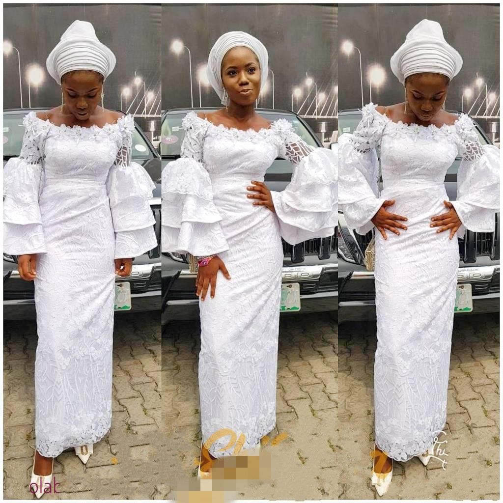 Latest white lace styles 2018 shop