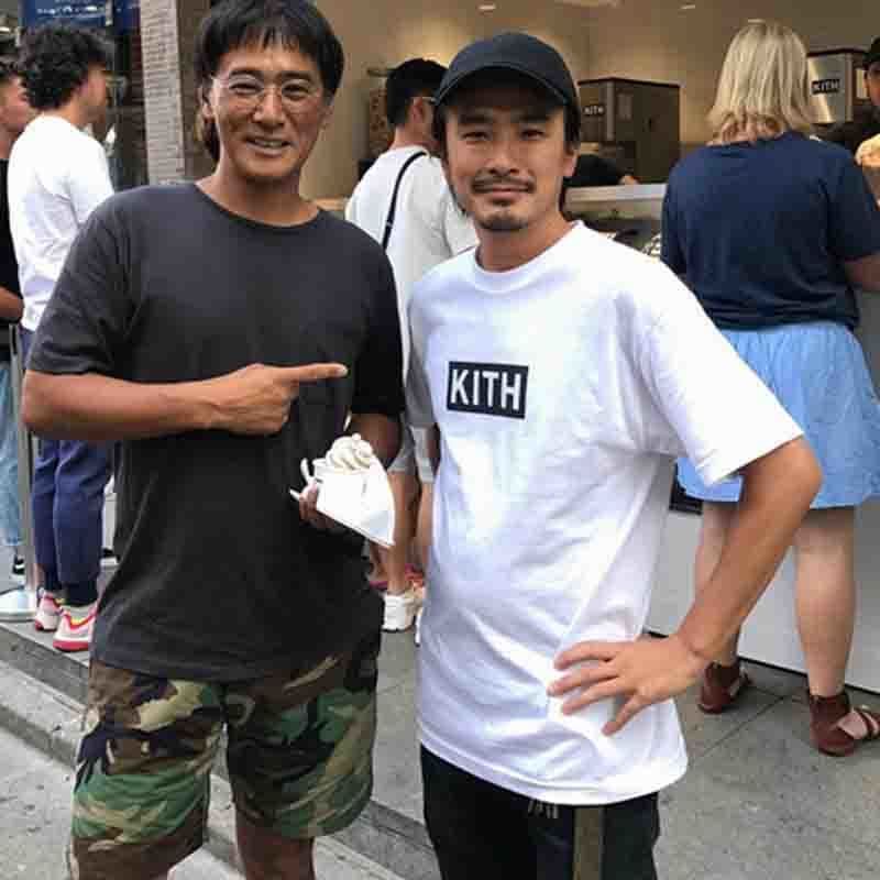 kith classic logo tee