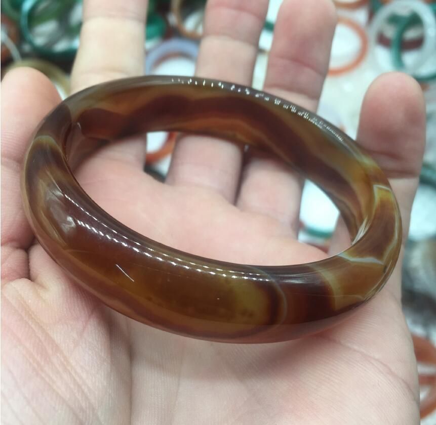 Satin Al Dogal Brezilyali Kahve Akik Yesim Bilezik Organik Kahverengi Kahve Bilezik 55 60mm Tl168 58 Dhgate Comda