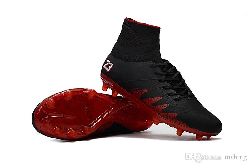 Botines de fútbol JR Zapatos de fútbol Hypervenom Phantom II FG NJR Zapatos de fútbol