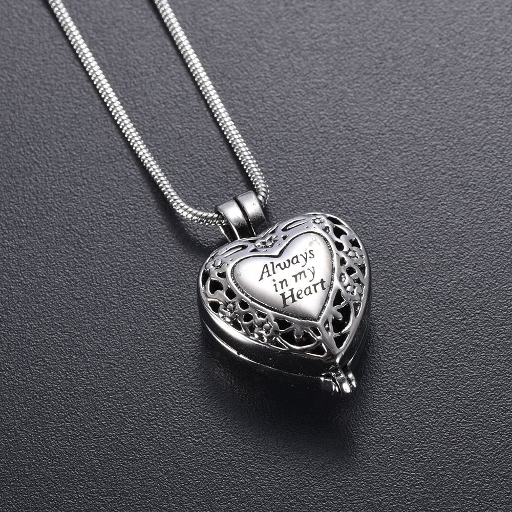 Wholesale LkJ9958 Beloved Pet Memorial Locket Necklace Always In My