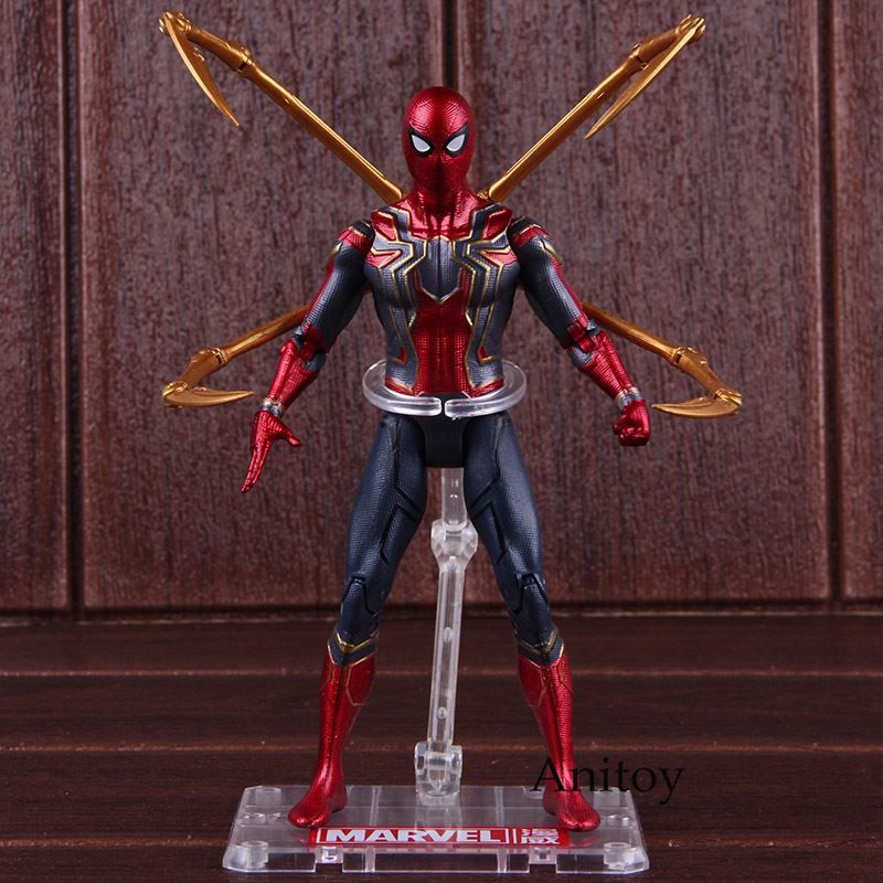 Hot Toys Marvel Avengers Infinity War Iron Spider Spiderman Figura de  acción PVC Spider Man Figura