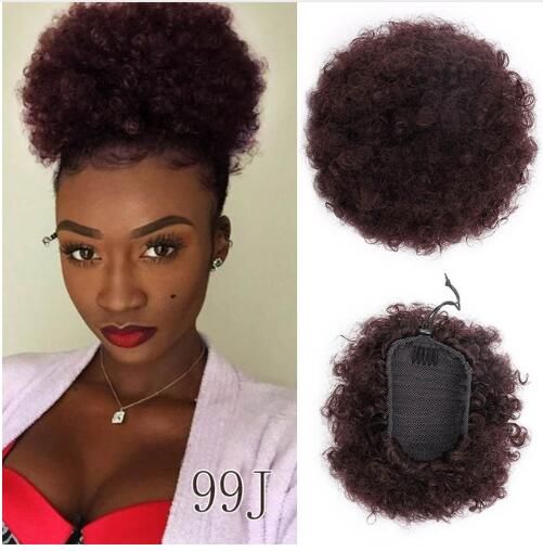 Doris beauty Synthetic Puff Afro Short Kinky Curly Chignon Hair Bun Drawstring Ponytail Wrap Hairpiece Fake Hair Extensions Doris beauty Synthetic Puff Afro Short Kinky Curly Chignon Hair Bun Drawstring Ponytail Wrap Hairpiece Fake Hair Extensions