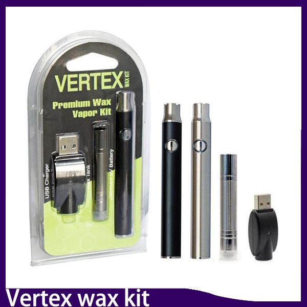 Preheating Vertex Premium Wax Vape Pen Starter Kit 3.4 3.7 4.0V