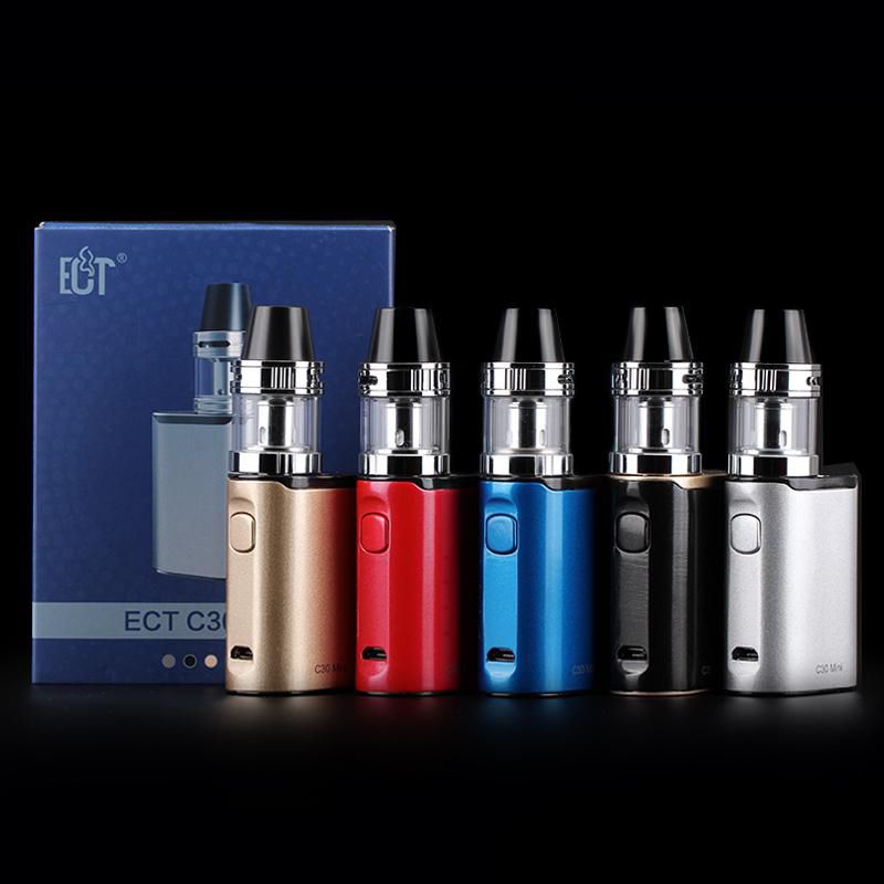 Ect C30 Mini Vape Pen Starter Kit 30w Electronic Cigarette Sub Vaporizer Kit 10mah Battery Box Mod Starter Kit No Leakage From Vstormecig 11 67 Dhgate Com