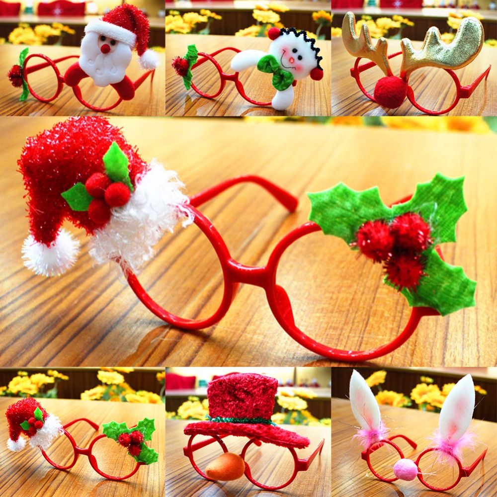 Immagini Natalizie Occhiali.Acquista Nuove Decorazioni Natalizie La Casa Decorazioni La Festa Capodanno Occhiali Regali Bambini Ornamenti Di Babbo Natale 254235 A 3 79 Dal Totwo5 Dhgate Com