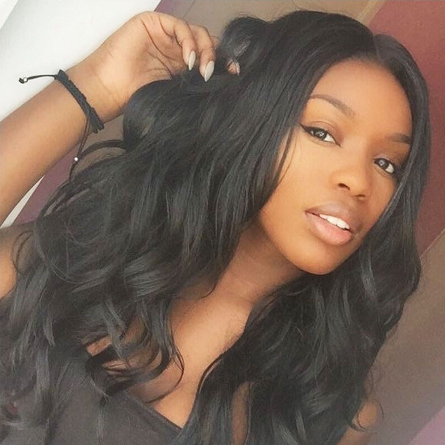100 percent human hair lace wigs. 