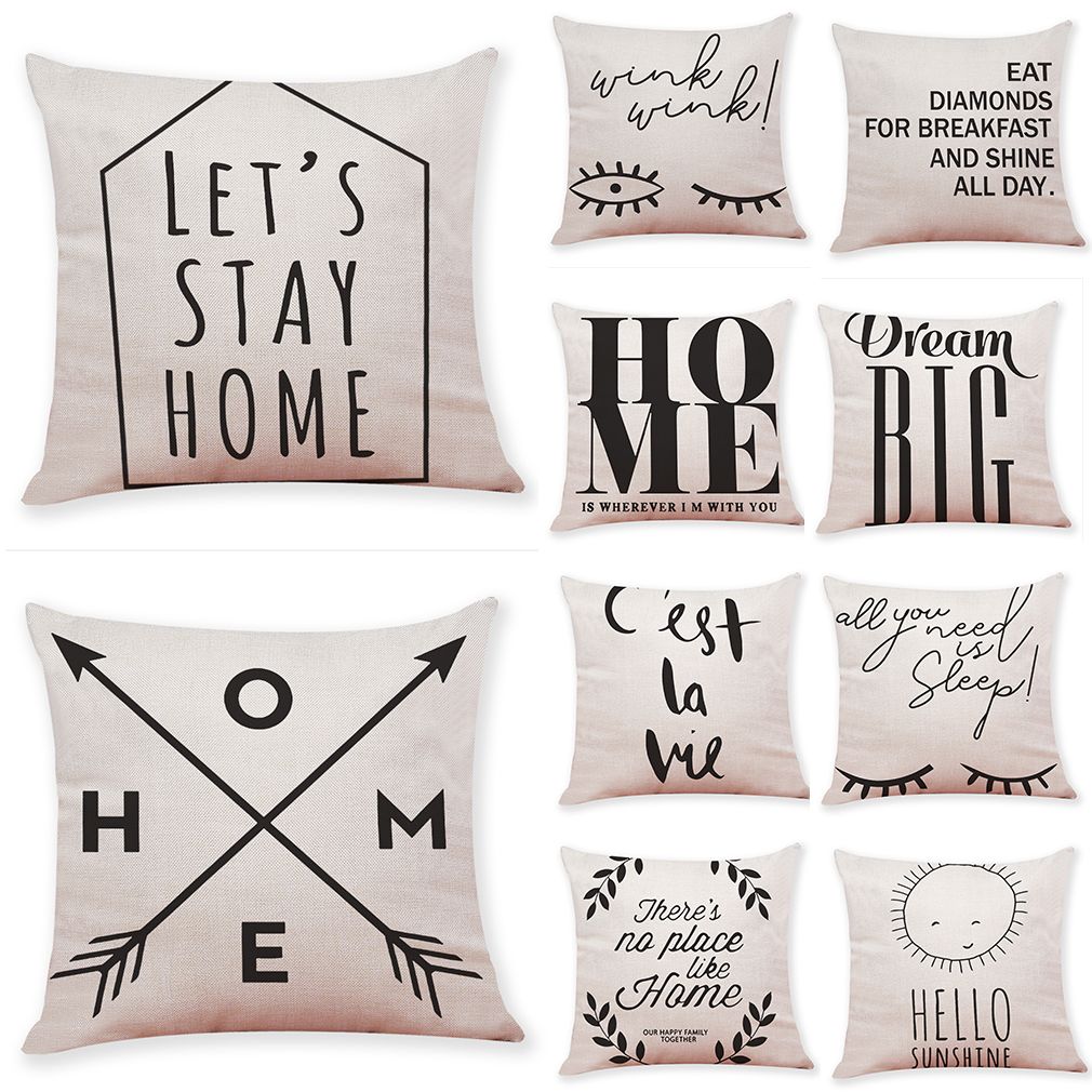 pillow covers with sayings