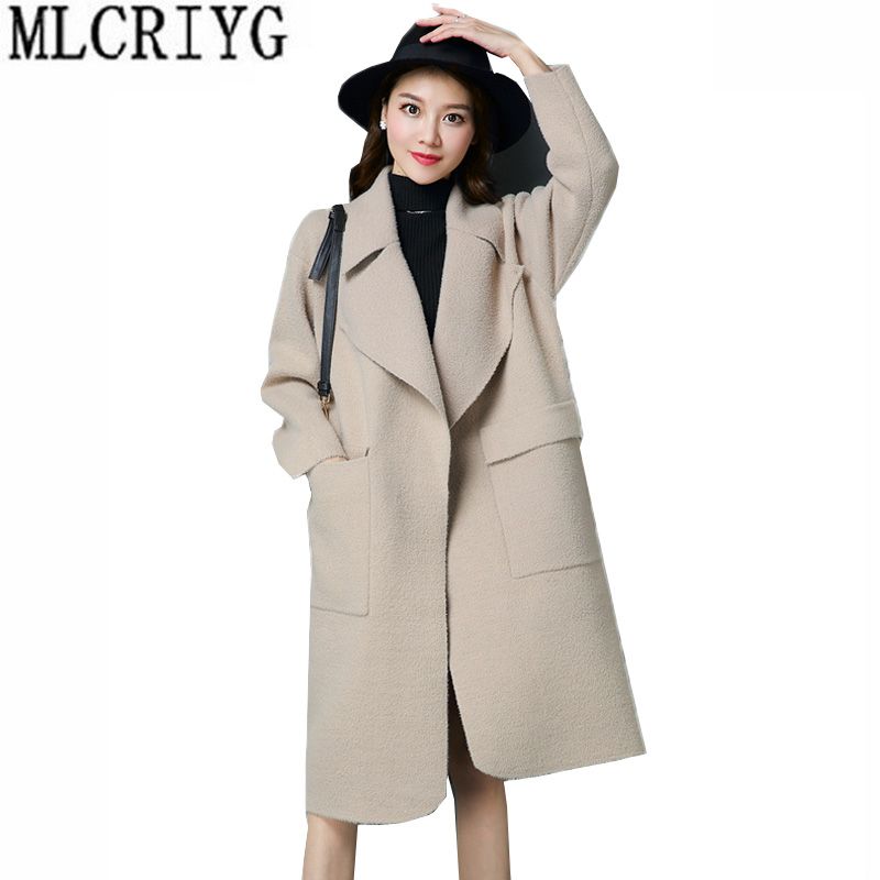 plus size cashmere coats
