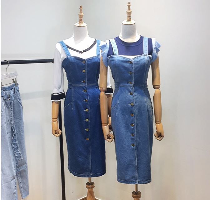 2018 Designer Dress Womens Sleeveless Button Down Bow Scoop Back