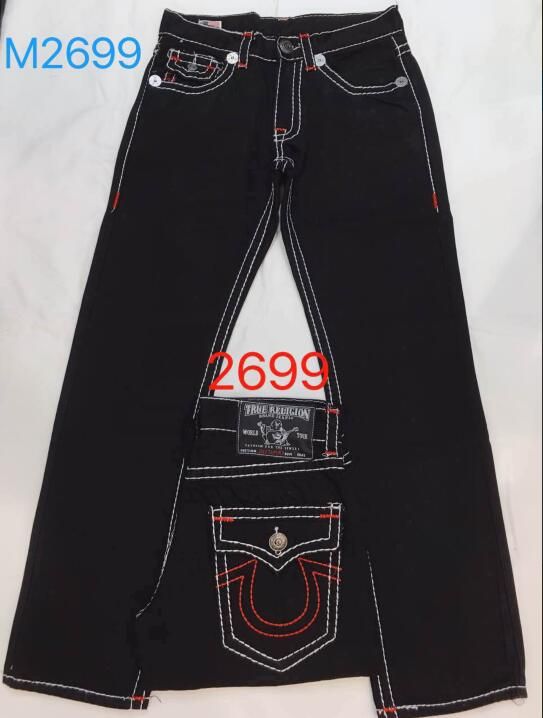 black tr jeans