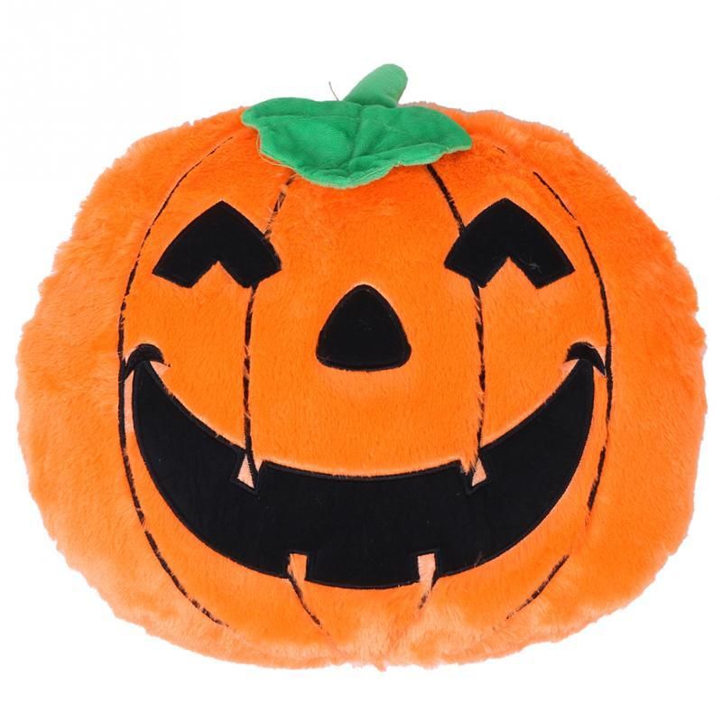 jack o lantern pillow