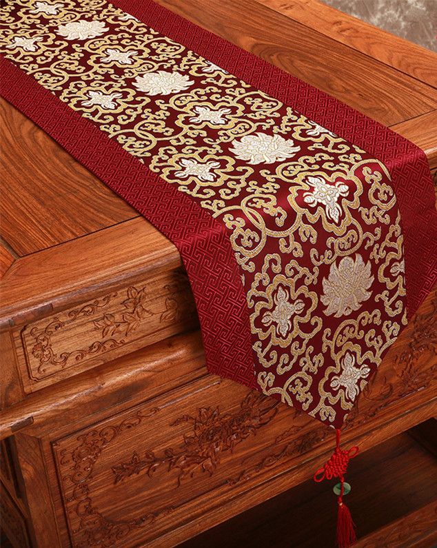 Whole And Retail 300 Cm Long Fancy Chinese Silk Table Runner Wedding Dinner Party Damask Cloth Rectangular Dining Mat From Chinasilkcrafts 25 97 Dhgate Com Chinese Silk Table Runner, Dining Table Mat And Runner