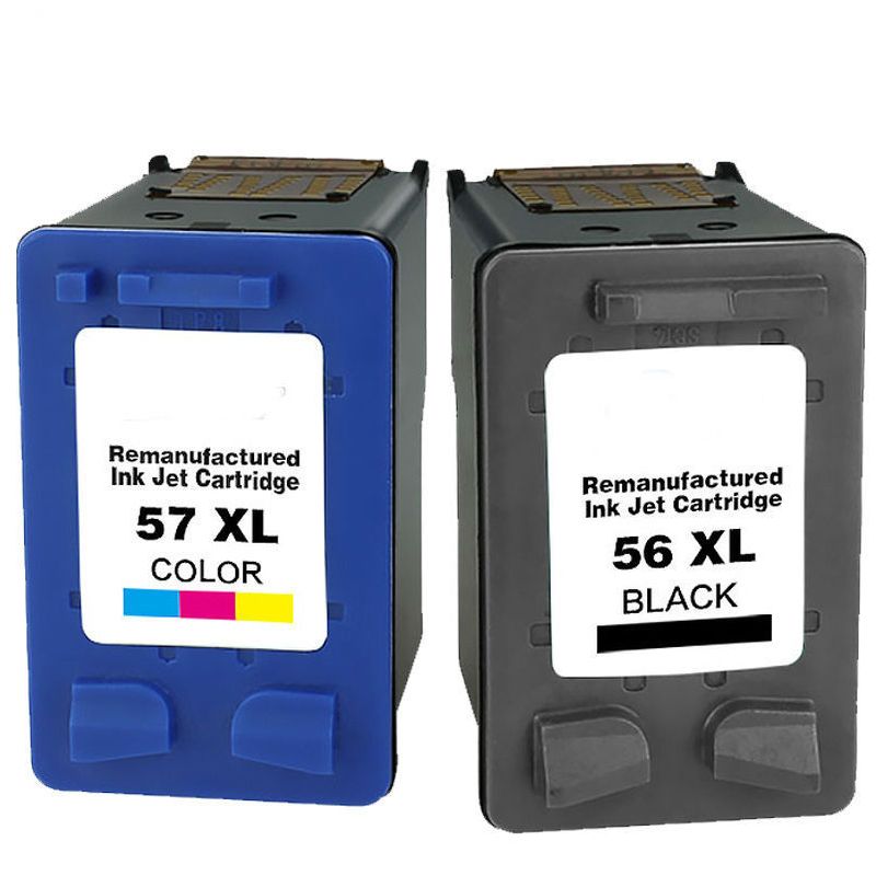 Compra Para HP56 57XL Cartucho De Tinta, Para HP 56 57 XL Officejet  4110/4255/5609/5679/6110 Deskjet 5550/5652 450ci / 450cbi Barato | Entrega  Rápida Y Calidad | Es.Dhgate