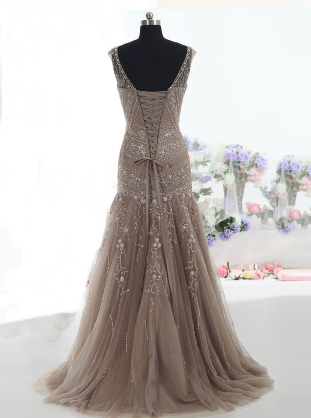 drop waist mother of the bride dresses