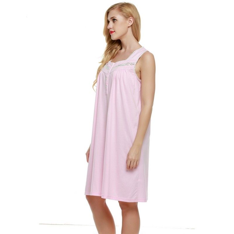 sleeveless short nightgowns