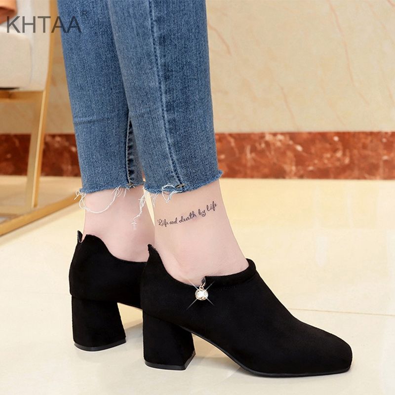 womens ankle boots medium heel