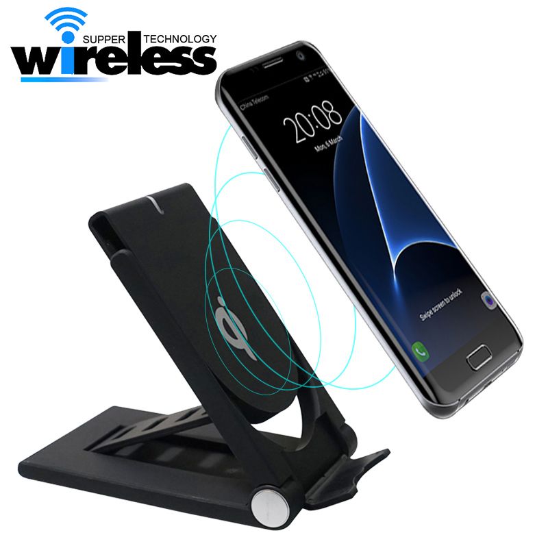 2021 Universal Adjustable Multi Angle Qi Wireless Charger Stand Dock