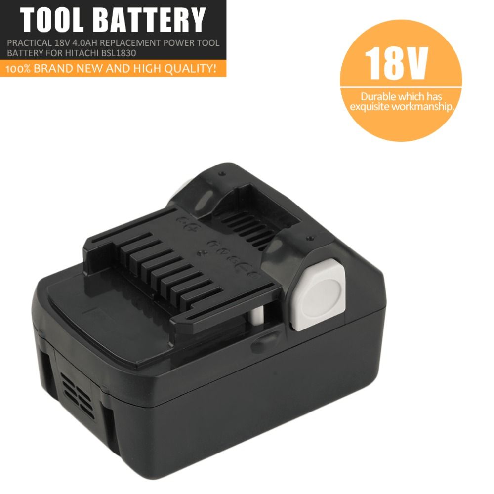2020 Special Genuine 18v 4 0ah Rechargeable Lithium Battery Practical Replacement Power Tool Battery For Hitachi Bsl1830 From Gotomall 100 92 Dhgate Com