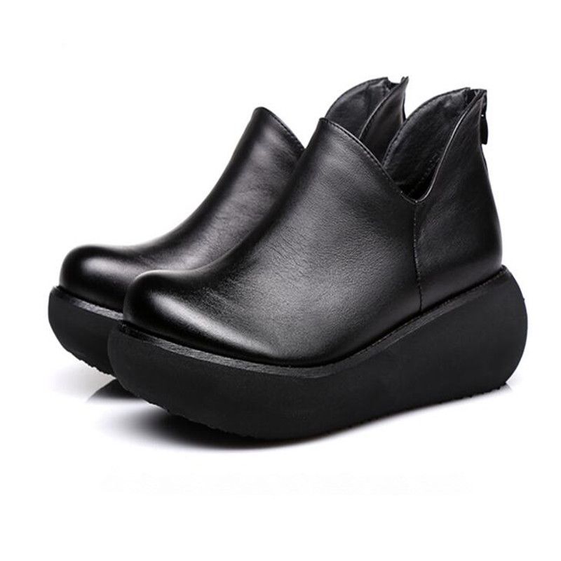 comfortable platform pumps